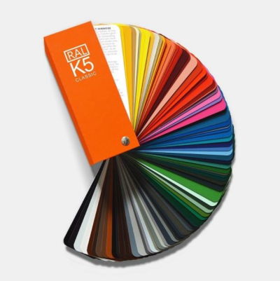 RAL劳尔K5色卡扇形版（亮光版本） RAL K5 RAL CLASSIC